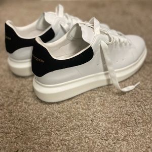 Alexander McQueen Black Suede Sneakers